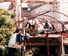 Gornji Vakuf, Bosnia, 1998 for BBC ~ HVC on location